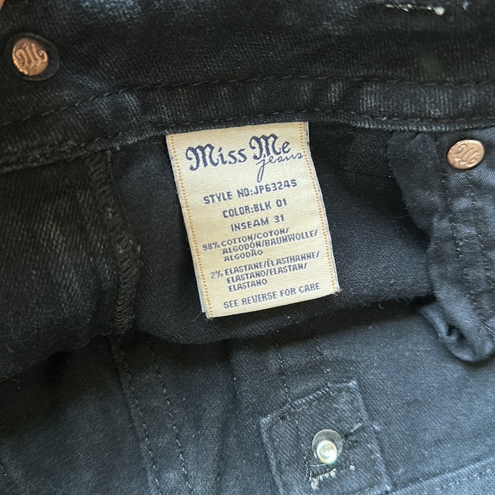 Miss Me Skinny Jeans 33 - Picture 8 of 9